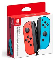 Nintendo Joy-Con Set Ασύρματο Gamepad για Switch Neon Red/Blue από το e-shop