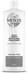 Nioxin System 1 Scalp Therapy Revitalising Conditioner Step 2 Natural Hair Light Thinning 1000ml