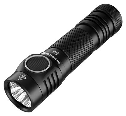 NiteCore Επαναφορτιζόμενος Φακός LED Αδιάβροχος IP68 με Μέγιστη Φωτεινότητα 4400lm E4K από το Lightgear