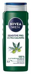 Nivea Sensitive Pro Ultra Calming Αφρόλουτρο σε Gel για Άνδρες 500ml