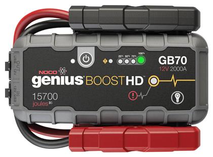 Noco GB70 Genius Boost HD Φορητός Εκκινητής Μπαταρίας Αυτοκινήτου 12V με Power Bank / USB / Φακό