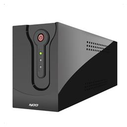 NOD U-2000 UPS Line-Interactive 2000VA 1200W με 4 Schuko Πρίζες