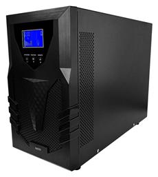 NOD U-2000 UPS On-Line 2000VA 1600W με 3 Schuko Πρίζες