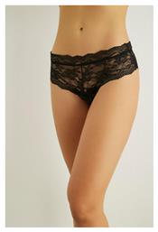 Norddiva Lingerie Daniela Γυναικείο String με Δαντέλα Μαύρο