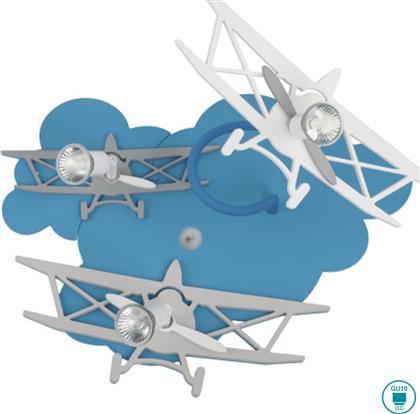 Nowodvorski Παιδικό Φωτιστικό Σποτ Ξύλινο Plane από το Designdrops