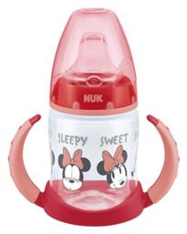 Nuk Εκπαιδευτικό Μπιμπερό με Λαβές Minnie 10.743.944 6m+ 150ml