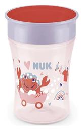 Nuk Παιδικό Πoτηράκι ''Magic Cup'' από Πλαστικό Κόκκινο 230ml για 8m+ από το Designdrops