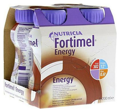 Nutricia Fortimel Energy 4 x 200ml Σοκολάτα από το Pharm24