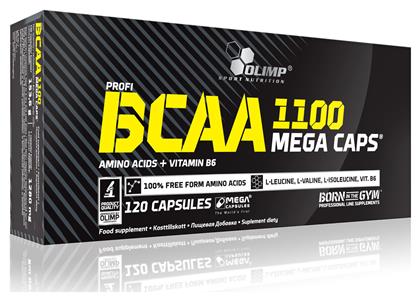 Olimp Sport Nutrition BCAA 1100 Mega Caps 120 κάψουλες από το MybrandShoes