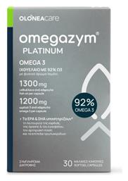 Olonea Omegazym Platinum Ιχθυέλαιο 1300mg 30 μαλακές κάψουλες από το Pharm24