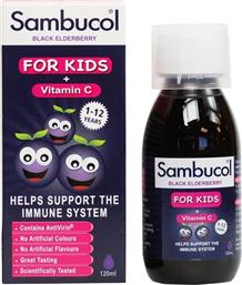 Olvos Science Sambucol Kids + Vitamin C Συμπλήρωμα για την Ενίσχυση του Ανοσοποιητικού 120ml από το Pharm24