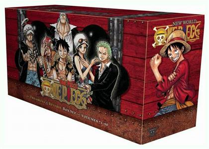 One Piece Box Set 4, Dressrosa to Reverie : Volumes 71-90 with Premium