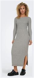 Only Katia Maxi Φόρεμα Πλεκτό Medium Grey Melange