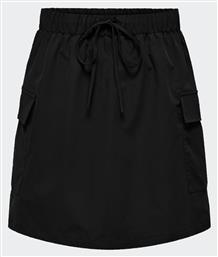Only Ψηλόμεση Mini Φούστα σε Μαύρο χρώμα από το Modivo