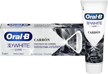 Oral-B 3D White Luxe Perfection Charcoal με Σκόνη Άνθρακα για Λεύκανση 75ml από το Pharm24