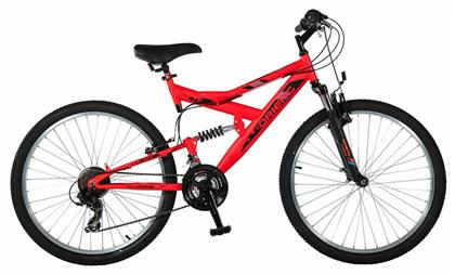 Orient S-300 24'' Κόκκινο Mountain Bike με 21 Ταχύτητες