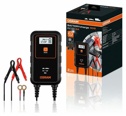 Osram BATTERYcharge 906 Φορτιστής & Συντηρητής Μπαταρίας 6/12V