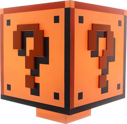 Paladone Led Παιδικό Διακοσμητικό Φωτιστικό Αφής Super Mario Question Block Πορτοκαλί 16x16x18.5εκ.