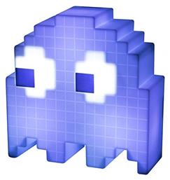 Paladone Παιδικό Διακοσμητικό Φωτιστικό Pac-Man Ghost με Εναλλαγές Χρωματισμών Μπλε