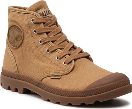 Palladium Pampa Hi Καφέ Ανδρικά Μποτάκια