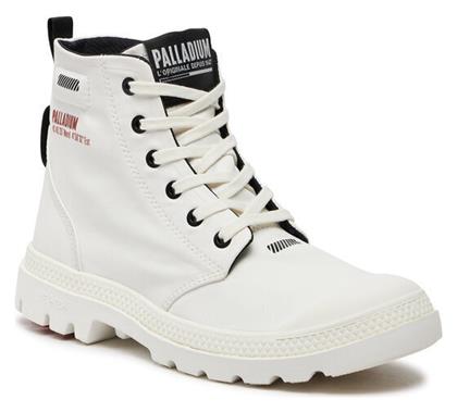 Palladium Pampa Lite+ Γυναικεία Ορειβατικά Μποτάκια Λευκά από το MybrandShoes