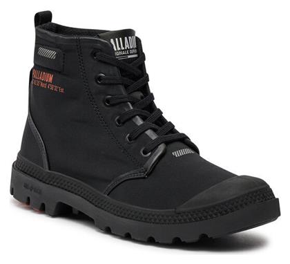 Palladium Pampa Lite+ Γυναικεία Ορειβατικά Μποτάκια Μαύρα