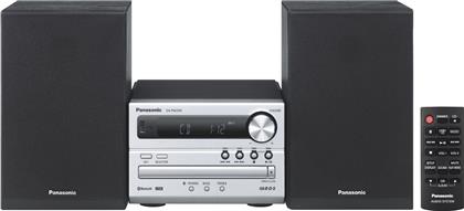 Panasonic Ηχοσύστημα 2.0 SC-PM250 20W με CD / Digital Media Player και Bluetooth Ασημί από το Kotsovolos