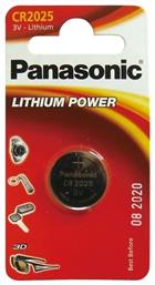 Panasonic Lithium Power Μπαταρία Ρολογιών CR2025 3V 1τμχ