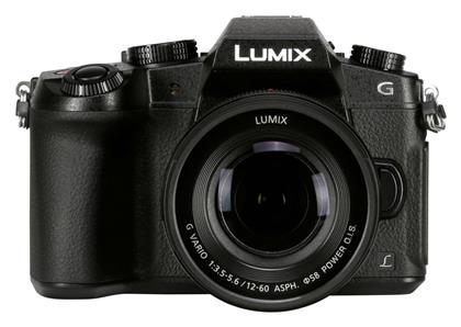 Panasonic Mirrorless Φωτογραφική Μηχανή Lumix DMC-G81 + 3,5-5,6/12-60 OIS Micro Four Thirds (4/3'') Black