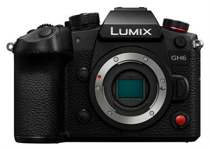 Panasonic Mirrorless Φωτογραφική Μηχανή Lumix GH6 Micro Four Thirds (4/3'') Black