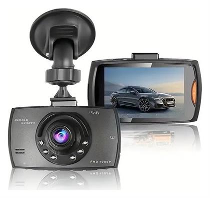 Panora Κάμερα DVR Αυτοκινήτου 1080P με Οθόνη 3.5'' για Παρμπρίζ με Βεντούζα
