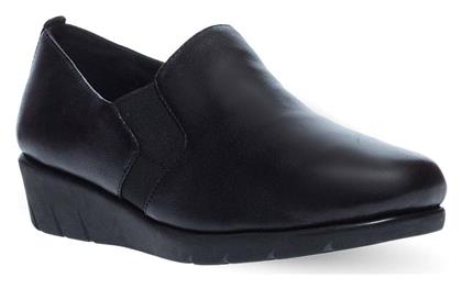 Parex Δερμάτινα Γυναικεία Slip-On Μαύρα από το Parex