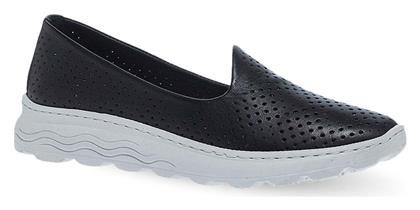 Parex Δερμάτινα Γυναικεία Slip-On Μαύρα