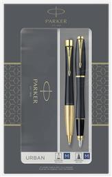 Parker Geschenkbox Σετ Στυλό Ballpoint με Πένα Muted Black G.C. (σε Χάρτινη Κασετίνα)