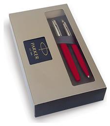 Parker Jotter Σετ Στυλό Rollerball από Ατσάλι Original Red CT σε Θήκη (σε Χάρτινη Κασετίνα)