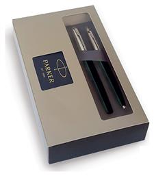 Parker Jotter Σετ Στυλό Rollerball Μαύρο σε Θήκη (σε Χάρτινη Κασετίνα)