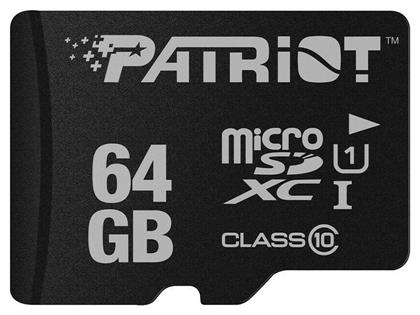 Patriot microSDXC 64GB Class 10 U1 High Speed