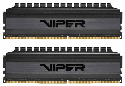 Patriot Viper 4 Blackout 16GB DDR4 με 2 Modules (2x8GB)