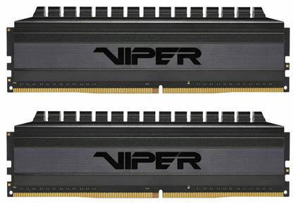 Patriot Viper 4 Blackout 32GB DDR4 με 2 Modules (2x16GB)