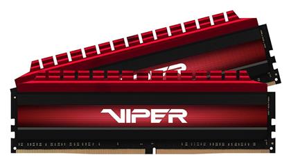 Patriot Viper 64GB DDR4 RAM με 2 Modules (2x32GB) και Ταχύτητα 3600 για Desktop