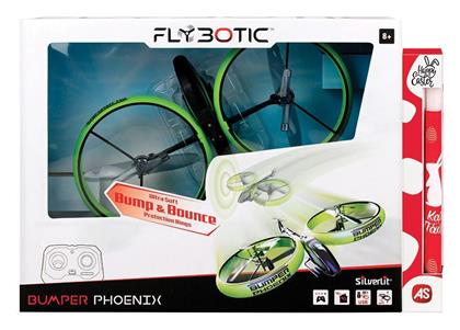 Παιχνιδολαμπάδα Flybotic Bumper Phoenix Τηλεκατευθυνόμενο Ελικόπτερο για 8+ Ετών από το Filinda