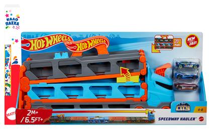 Παιχνιδολαμπάδα Speedway Hauler για 3+ Ετών Hot Wheels από το Toyscenter