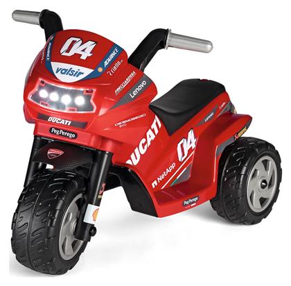 Παιδική Μηχανή Mini Ducati Evo Ηλεκτροκίνητη 6 Volt Κόκκινη