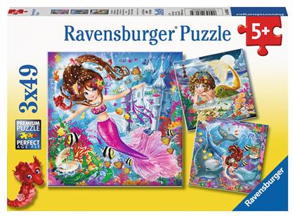 Παιδικό Puzzle Enchanting Mermaids 147pcs για 5+ Ετών Ravensburger