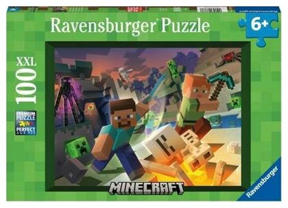 Παιδικό Puzzle Monster Minecraft 100pcs για 6+ Ετών Ravensburger