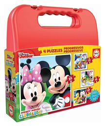 Παιδικό Puzzle Progressive Mickey Mouse 73pcs για 3+ Ετών Educa από το GreekBooks