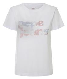 Pepe Jeans Γυναικείο T-shirt Λευκό από το Karakikes