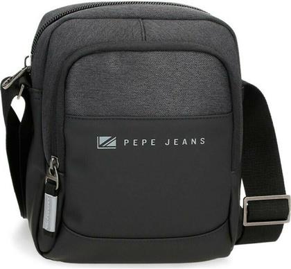 Pepe Jeans Jarvis Ανδρική Τσάντα Ώμου / Χιαστί σε Μαύρο χρώμα