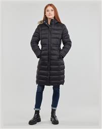 Pepe Jeans Μακρύ Γυναικείο Puffer Μπουφάν Μαύρο