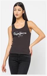 Pepe Jeans Ozella Καλοκαιρινή Γυναικεία Μπλούζα Αμάνικη Μαύρη από το Modivo